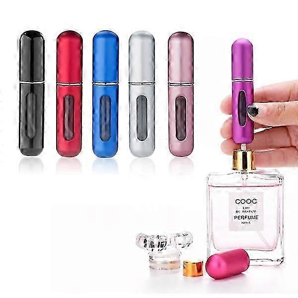 Lot de 2 - Flacon de parfum / vaporisateur rechargeable