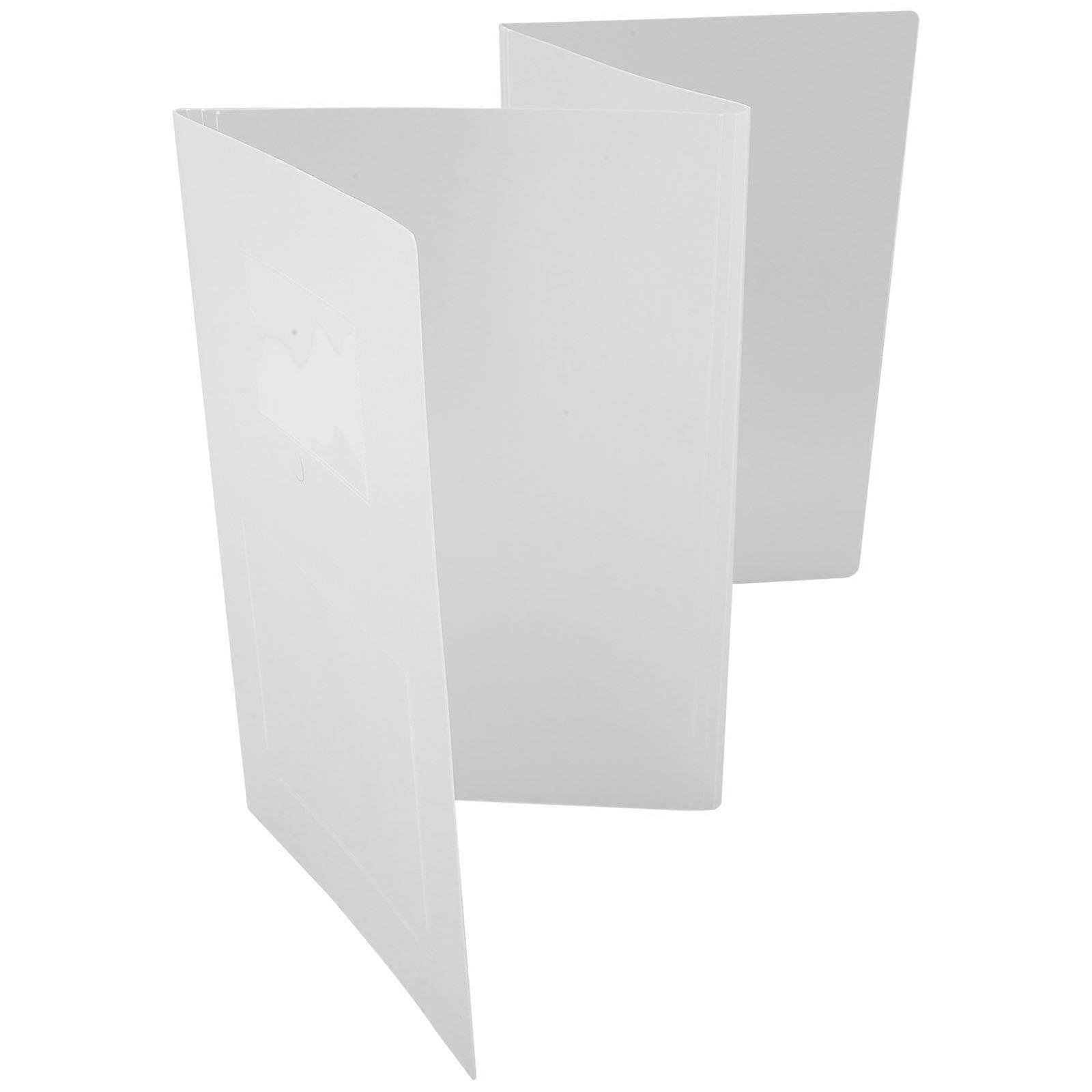 Portable Desktop Sneeze Guard Divider Partition for Office Classroom Desk Protection Easy to Clean Practical Divider Board for Students and Staff