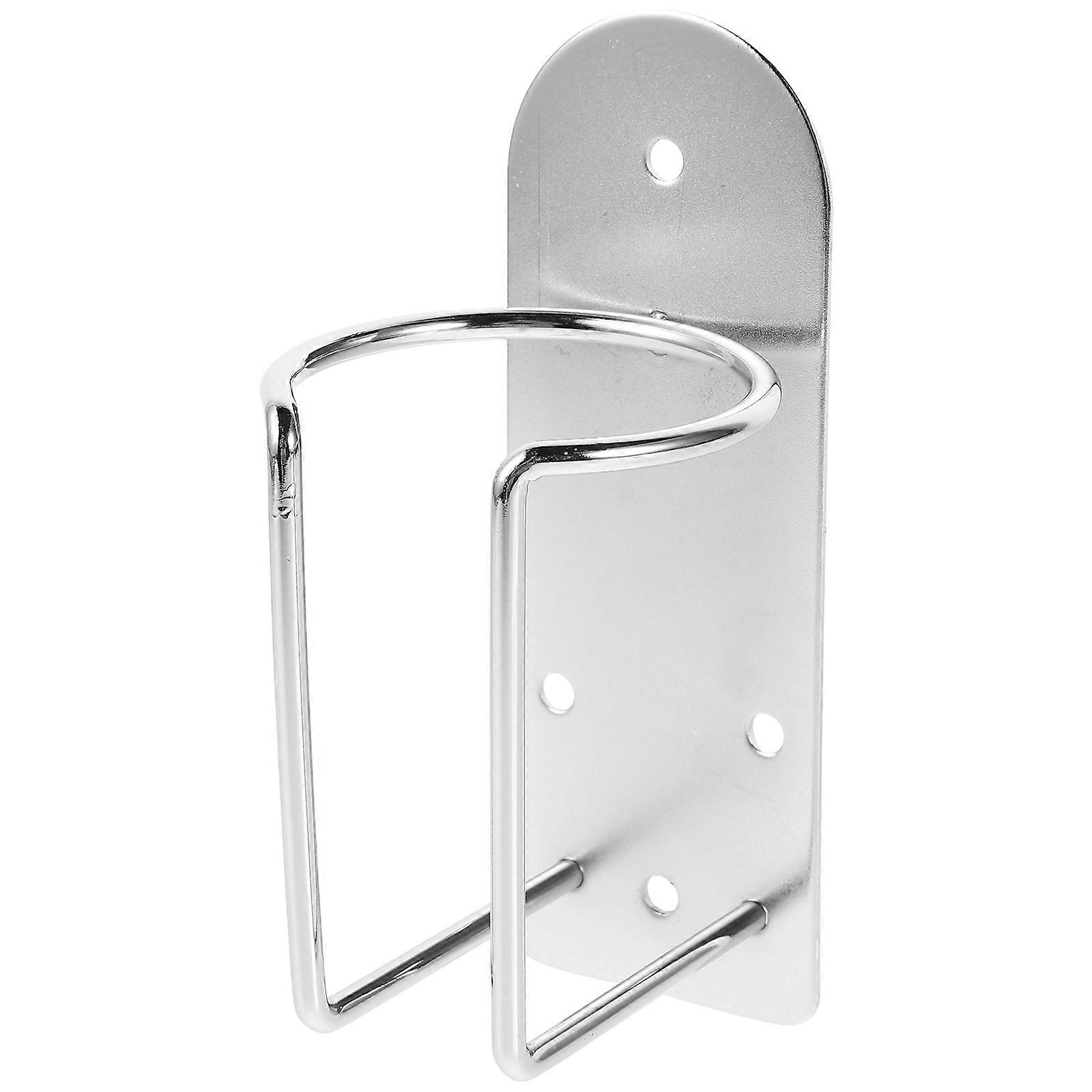 Compact Hairdressing Tool Storage Rack Stand for Barber Station – Space Saving Salon Appliance Organizer in Silver