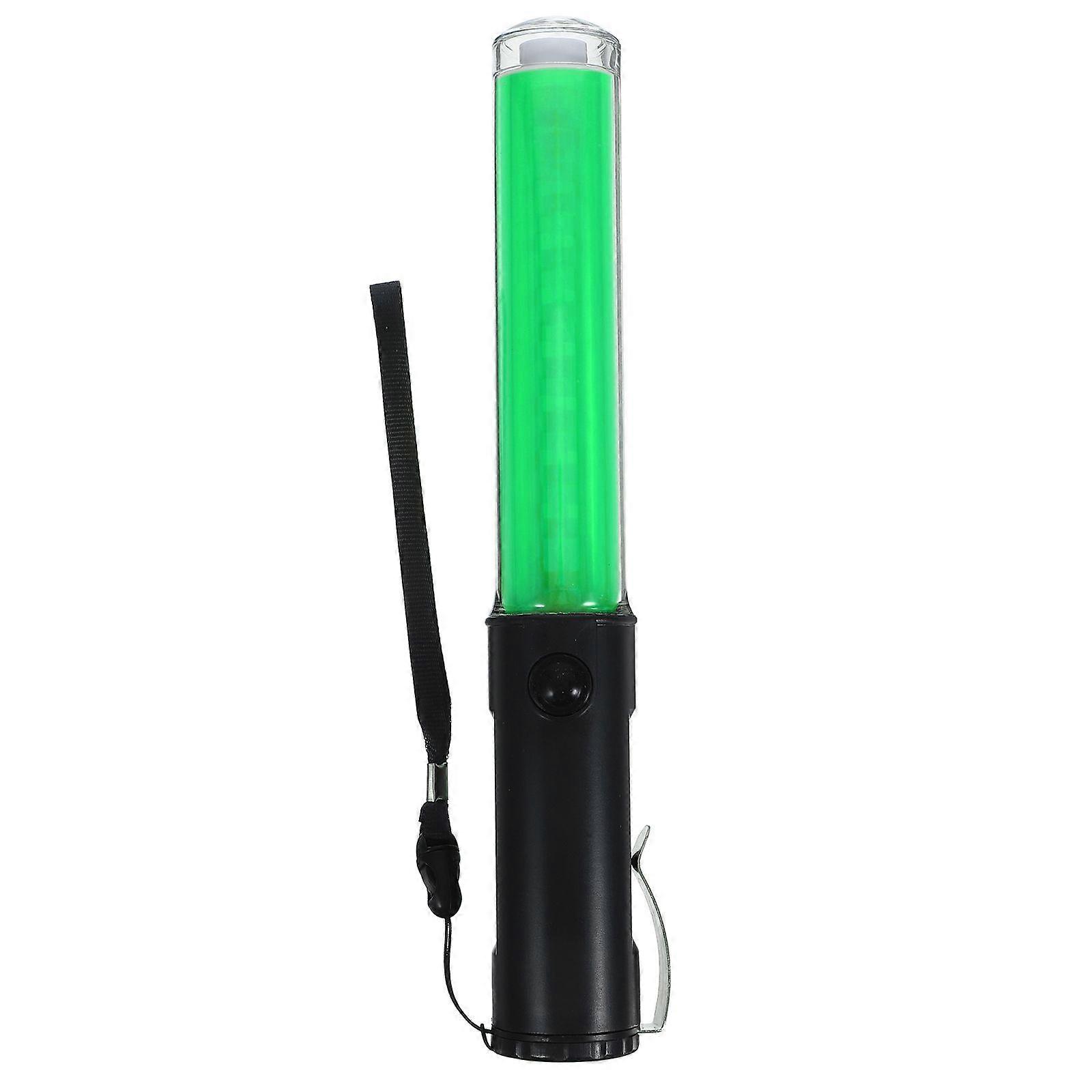 Creative Glow Stick Fans Cheering Stick Holiday Traffic Control Wand Reusable Luminous Stick