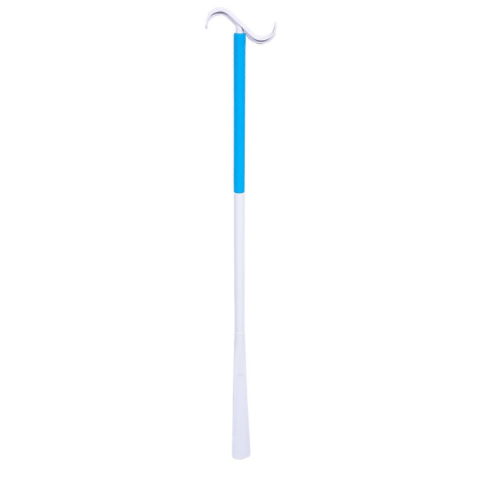Convenient Dressing Stick Handicapped Auxiliary Shoehorn Two-in-one Shoe Lifter