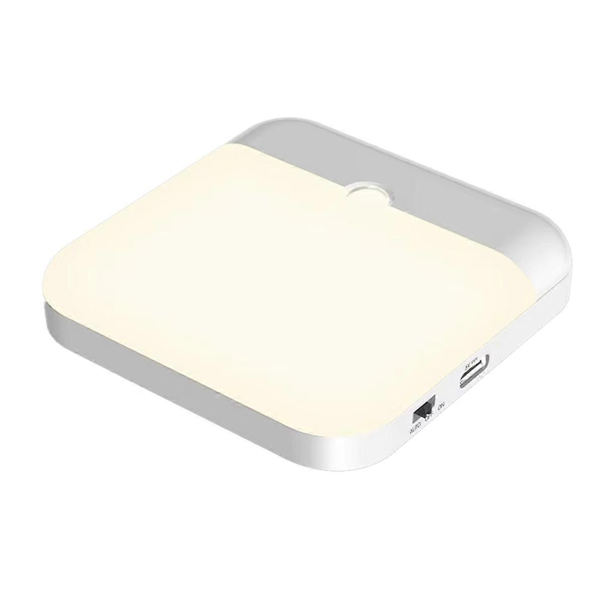 USB Rechargeable Motion Sensor LED Light,Induction Lamp of Human Body,Ideal for Stairway,Hallway,an