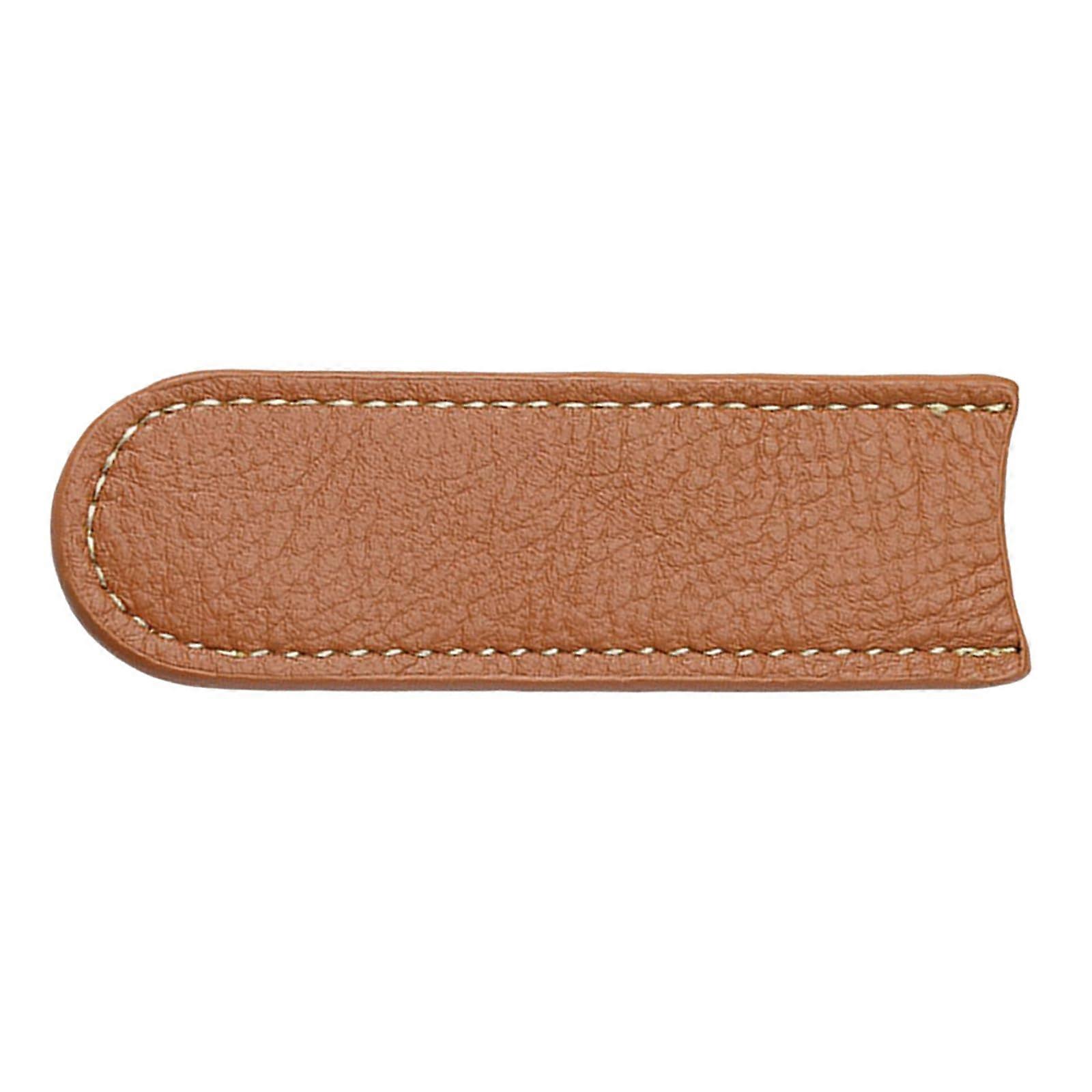 PU Leather Camping Mug Handle Protector, Insulated Cup Sleeve, Brown Travel Mug Grip, Picnic Bowl Handle Cover