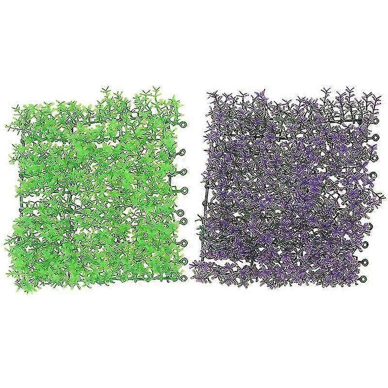 2pcs Artificial Plants Sheet, Lifelike Greenery for Decor and Crafts