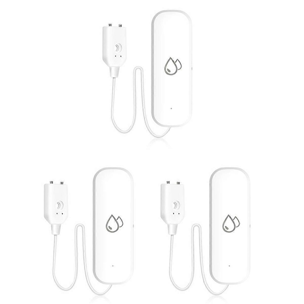 Tuya Water Sensor Alarm Water Leak Detector Flood Alert Overflow Security Alarm System Works