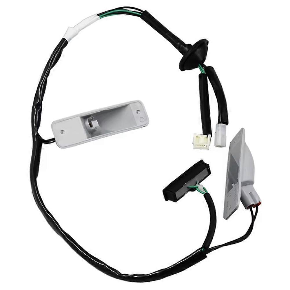 Rear License Plate Light Socket Light Wire for