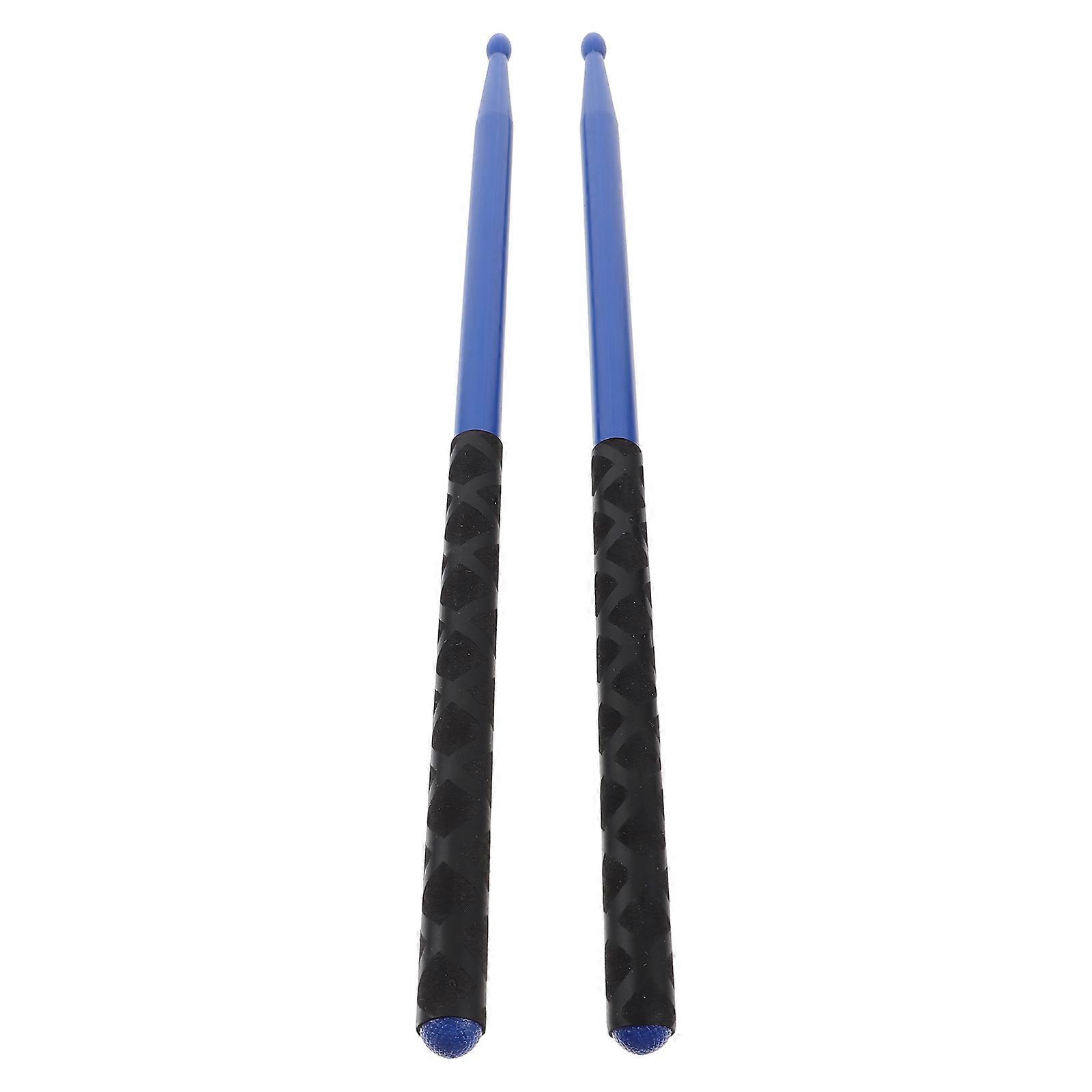 Drumstick Practice Tip Nylon Drumsticks Jazz Drum Sticks Daily Practice Blue 3Pairs