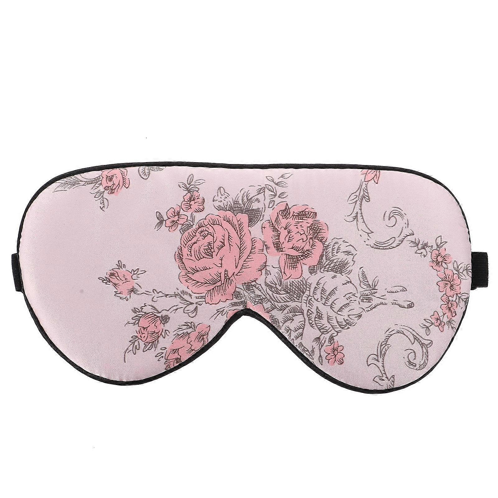 Kényelmes alvómaszk Eyeshade utazáshoz Hotel Meeting Vonat Repülőgép Iroda Rózsaszín 20x10x1,2cm alvássegítő 1 csomag