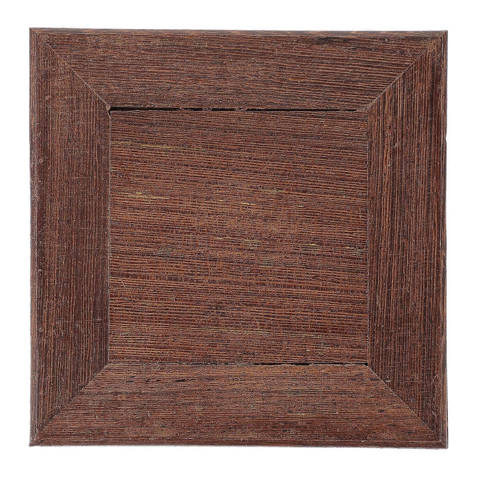 Pot Stands Square Shape Wooden Material Protect Surface 1Pcs