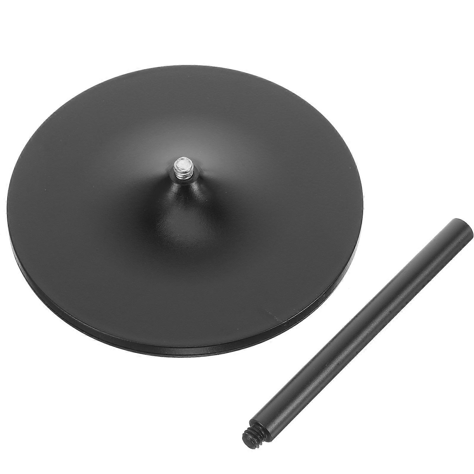 Bracket For Lamp Lantern Fixing Stand Outdoor Camping Handheld Lights Metal Square Base 11x11cm 2Set