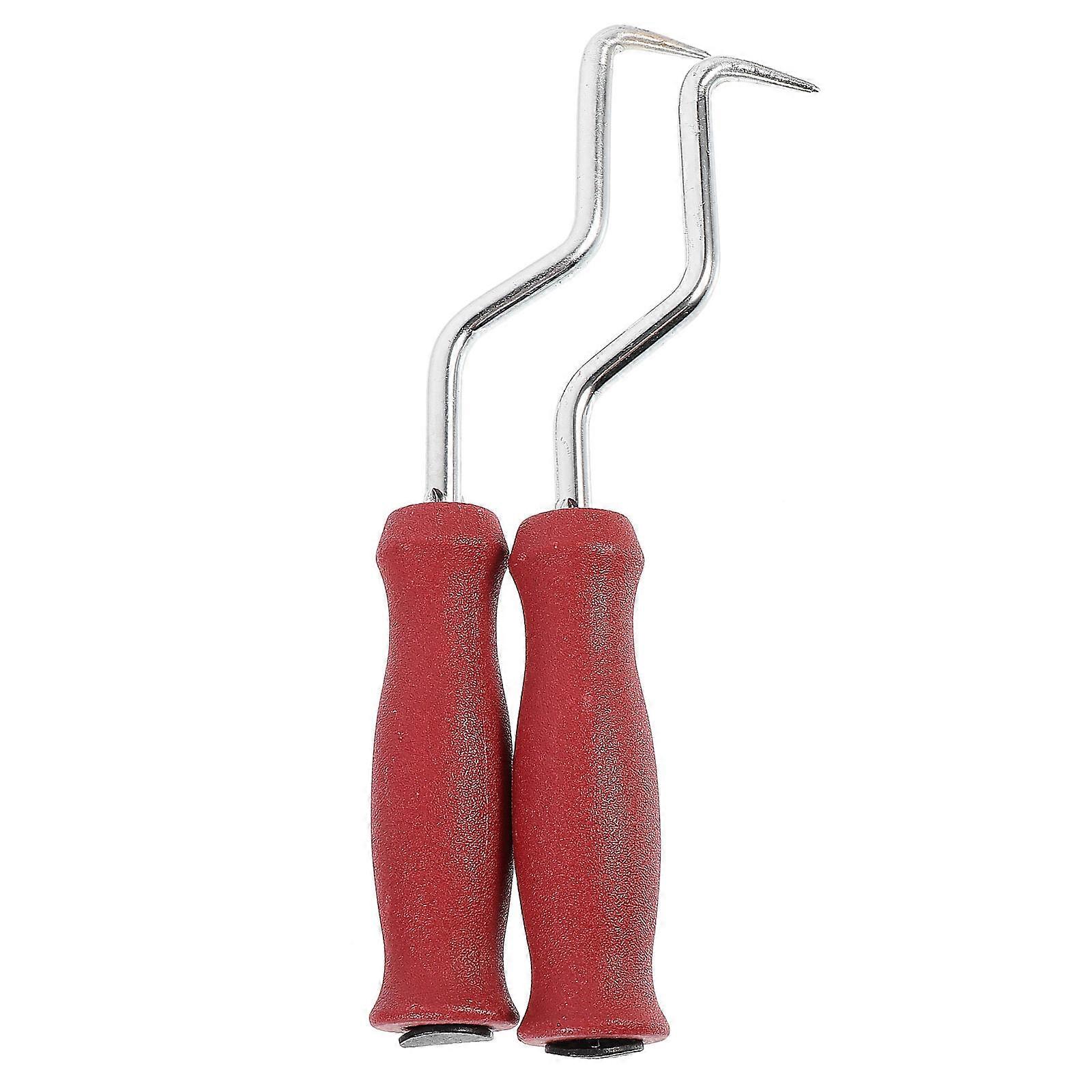 Curved Wire Hook Hooks Construction Tools 21.00X2.50X2.50CM Tying Steel Wire 2Pcs