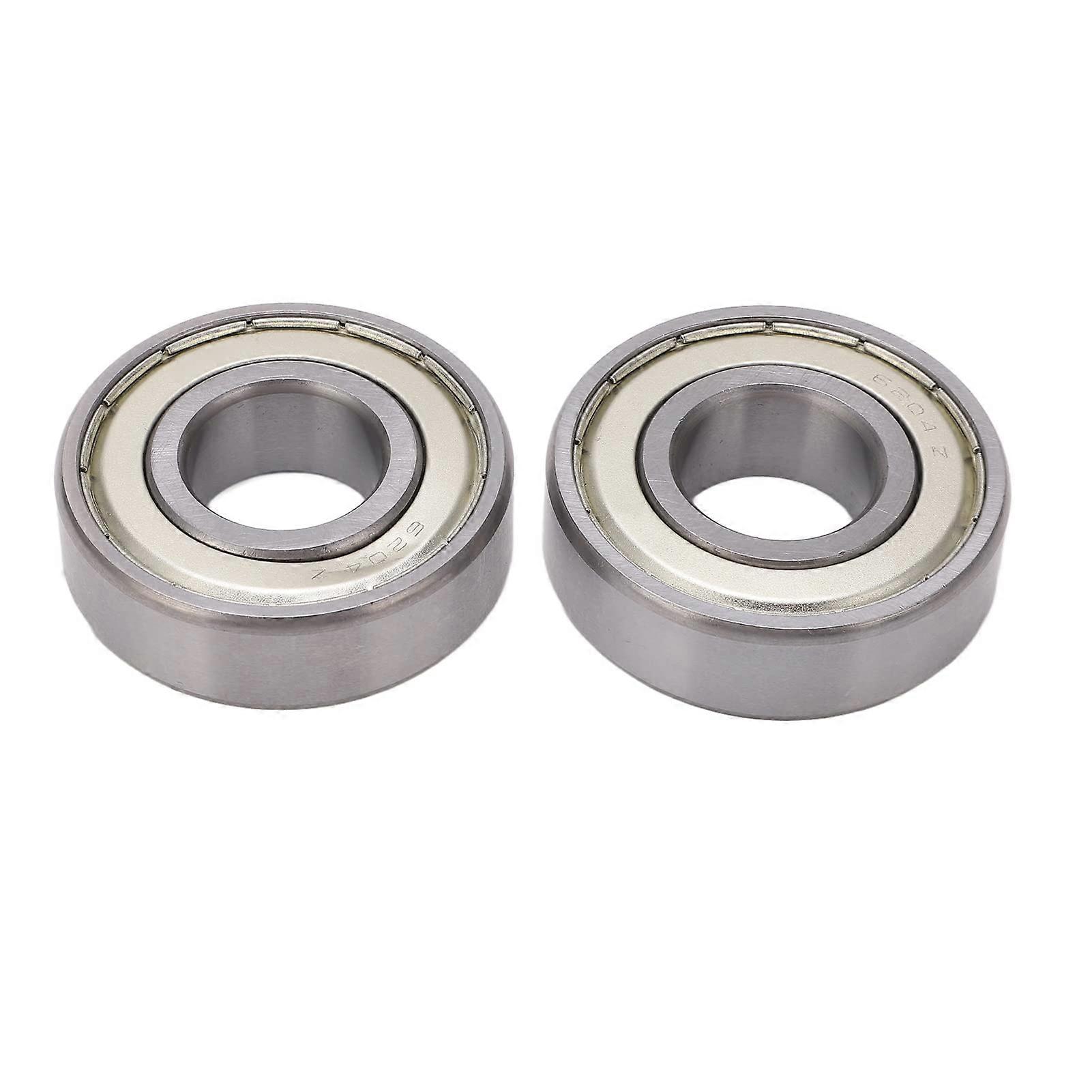 Low noise high temperature resistant ball bearings for automobiles, 2pcs rubber sealed deep groove, bearing steel