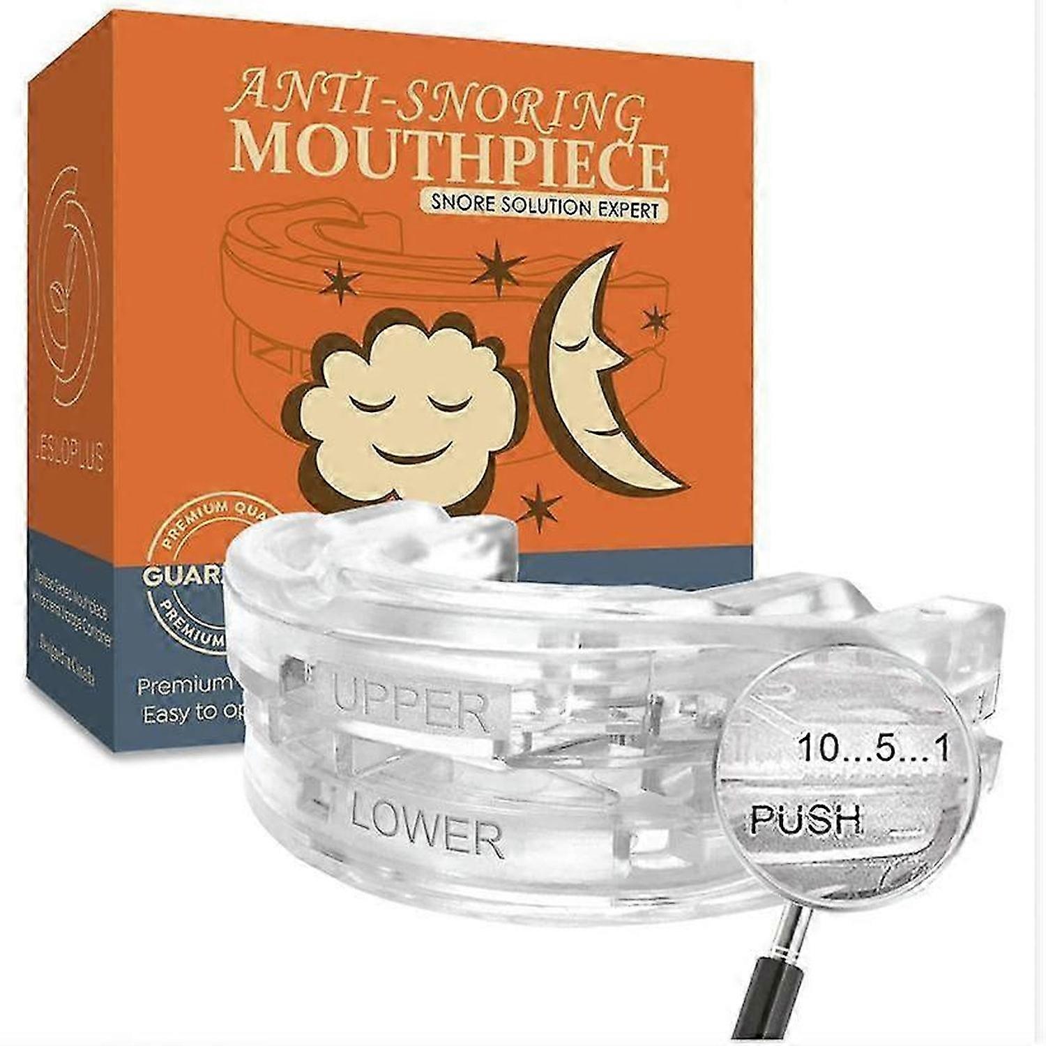 أجهزة مضادة للشخير للنوم ، واقي الفم المضاد للشخير ، لسان حال فعال مضاد للشخير يوقف الشخير