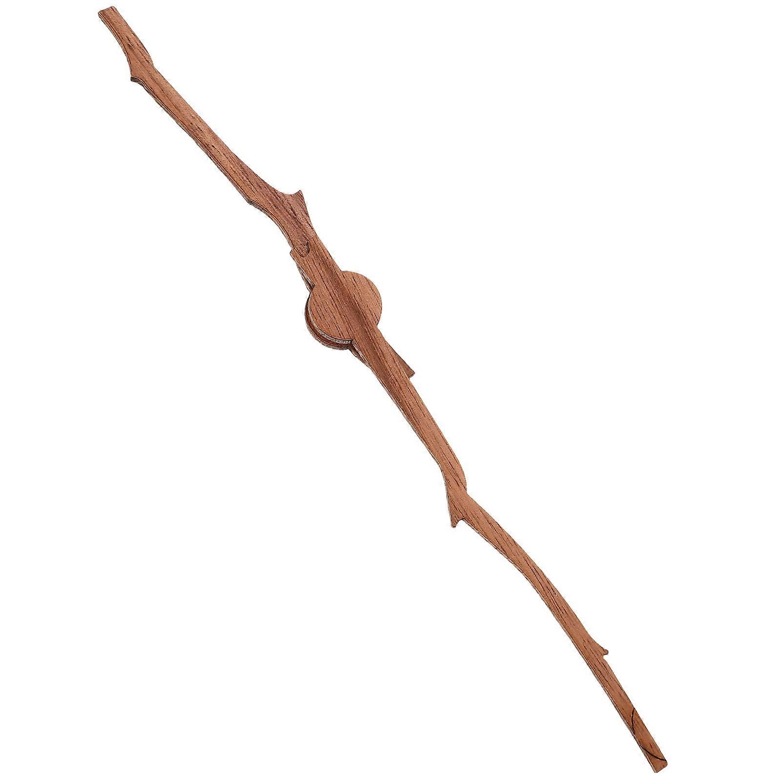 Wall Clock Components Professional Clock Hands Solid Wood Decorative Replacements 1 Set