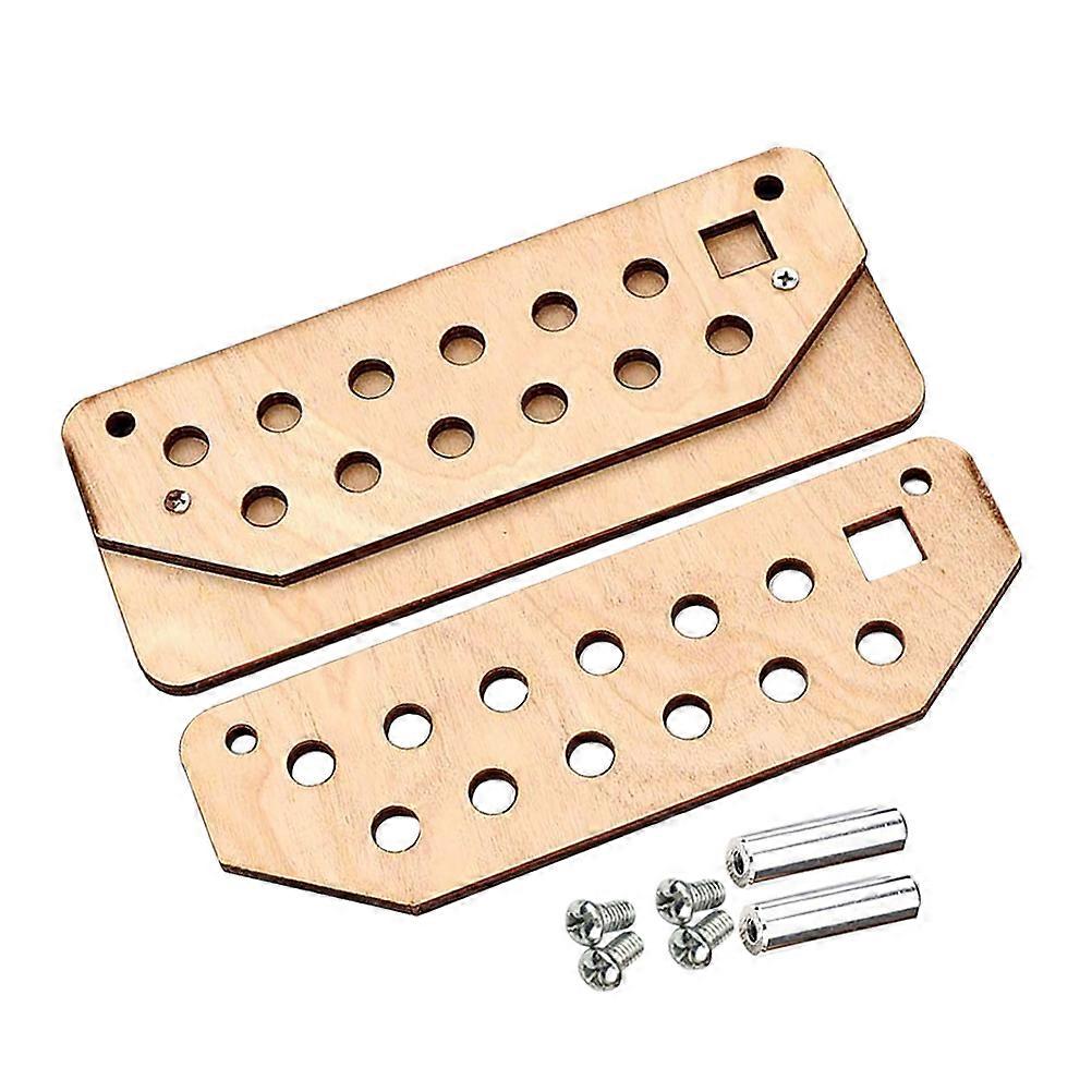 Storage Rack Tool Organizer Professional Storage For Leather Rectangular Shape Wood 1Pcs