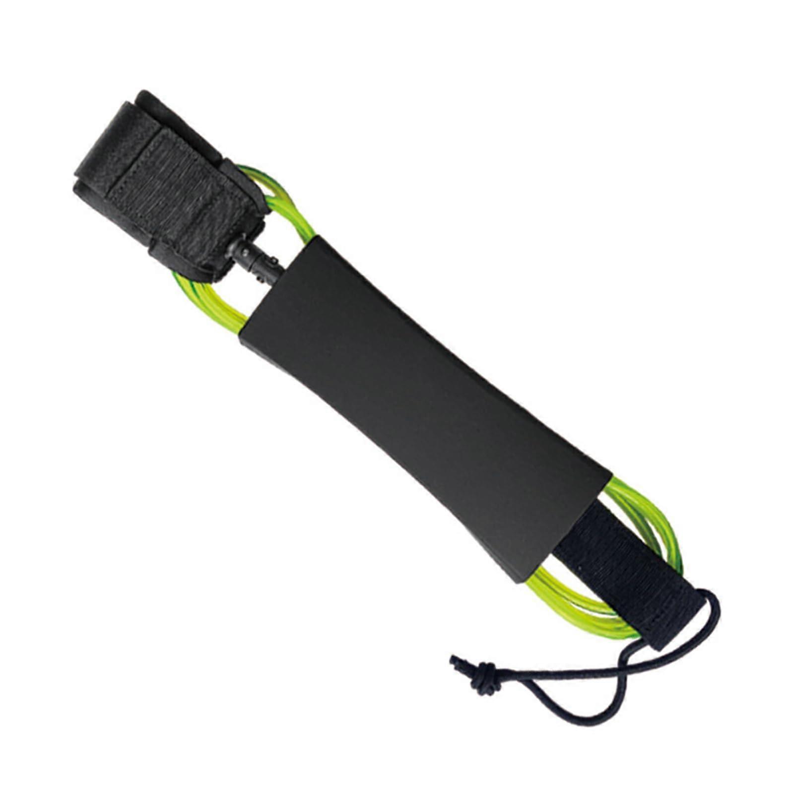 Comfortable Neoprene Surf Leg Rope with Adjustable Foot Strap, Lightweight Surfing Leash for Enhanced Flexibility and Performance