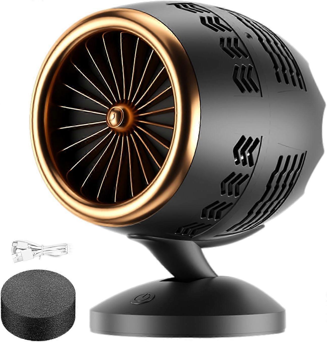 TTMA Mini Portable Range Hood, Portable Cooking Hood with 3200RPM Rotation Speed ​​and Powerful Suction (Black)