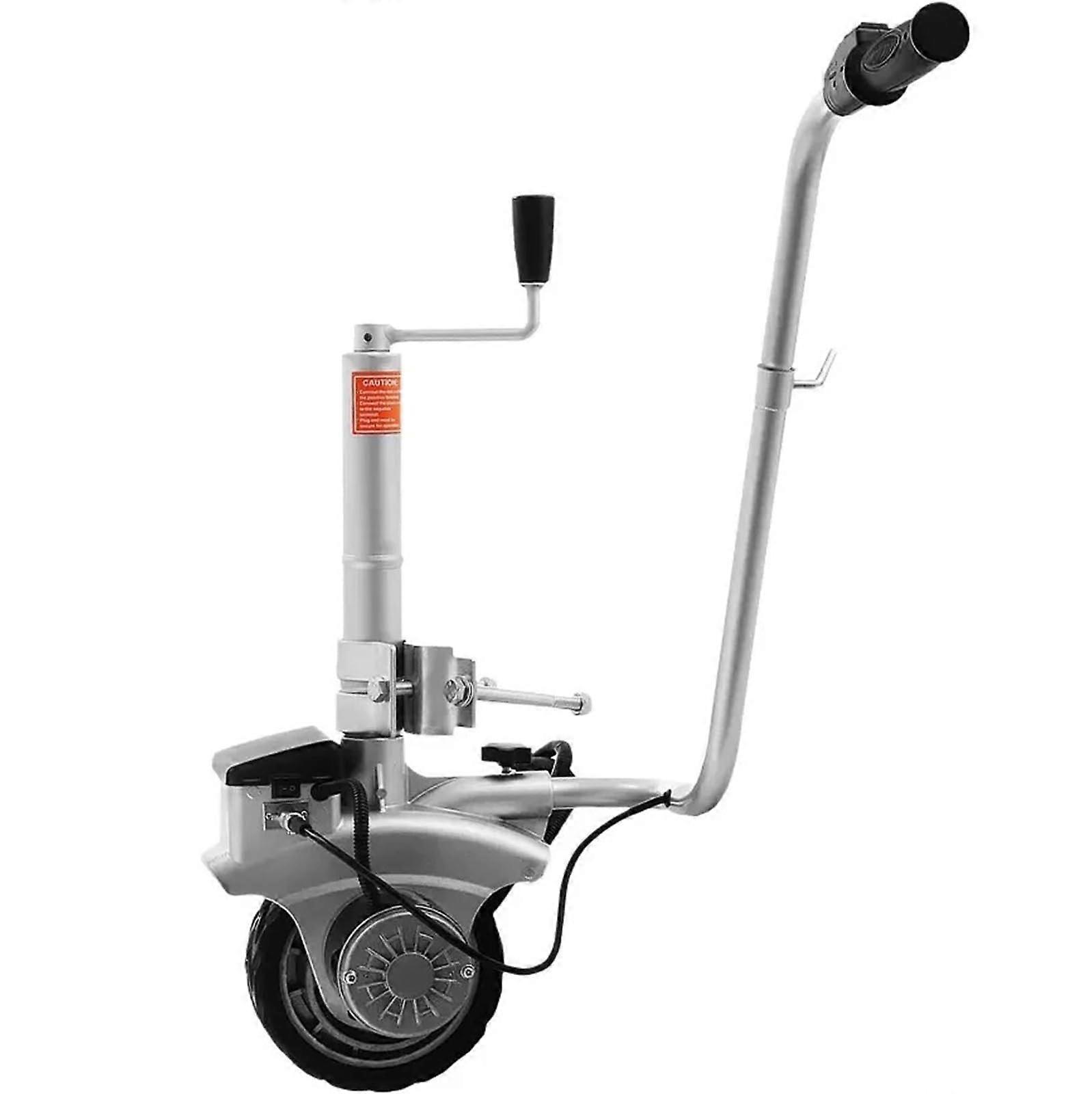 Wheels Mover Motorised Trailer Jack with 350W Electric Power, RV Mover Dolly, Towing Hitch, and Stabiliser Wheels