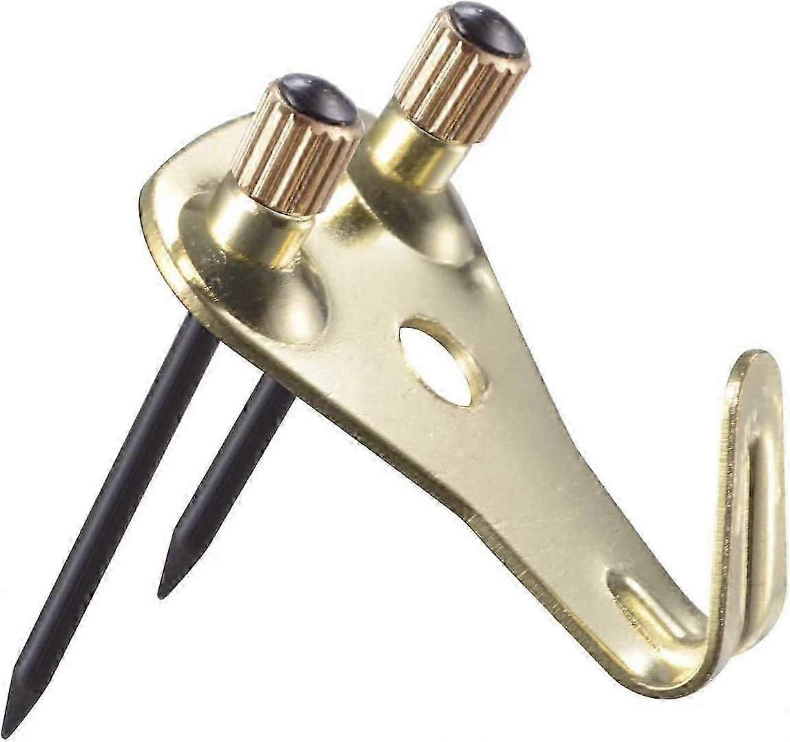 Photo frame hooks - Maximum load: 12 kg - Metal wall hooks for hanging pictures, mirrors, decorations (20 pieces)