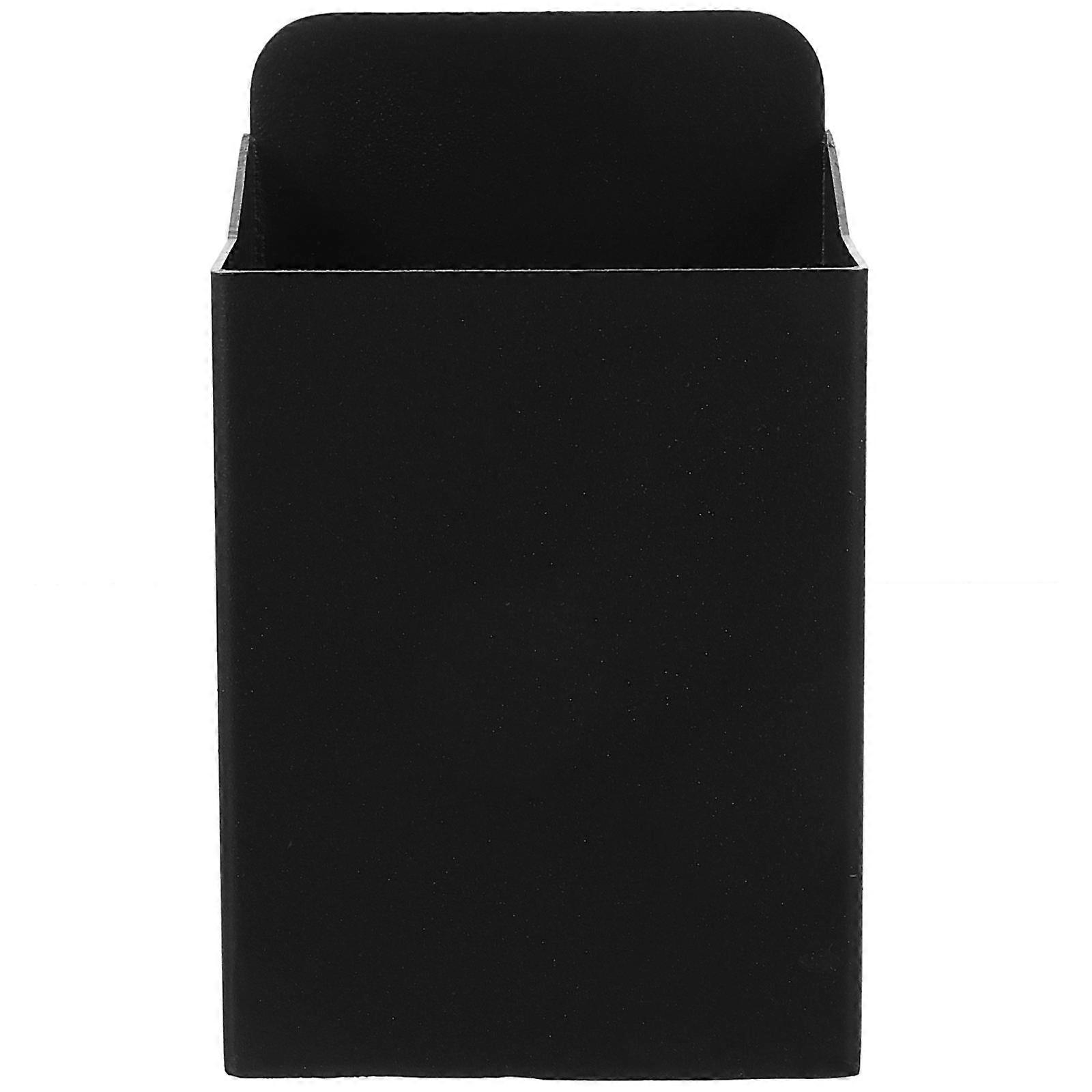 Wall Mounted Bottle Cap Catcher Storage Holder Home Rectangular Black 12.00X7.50X6.00CM 1Pcs