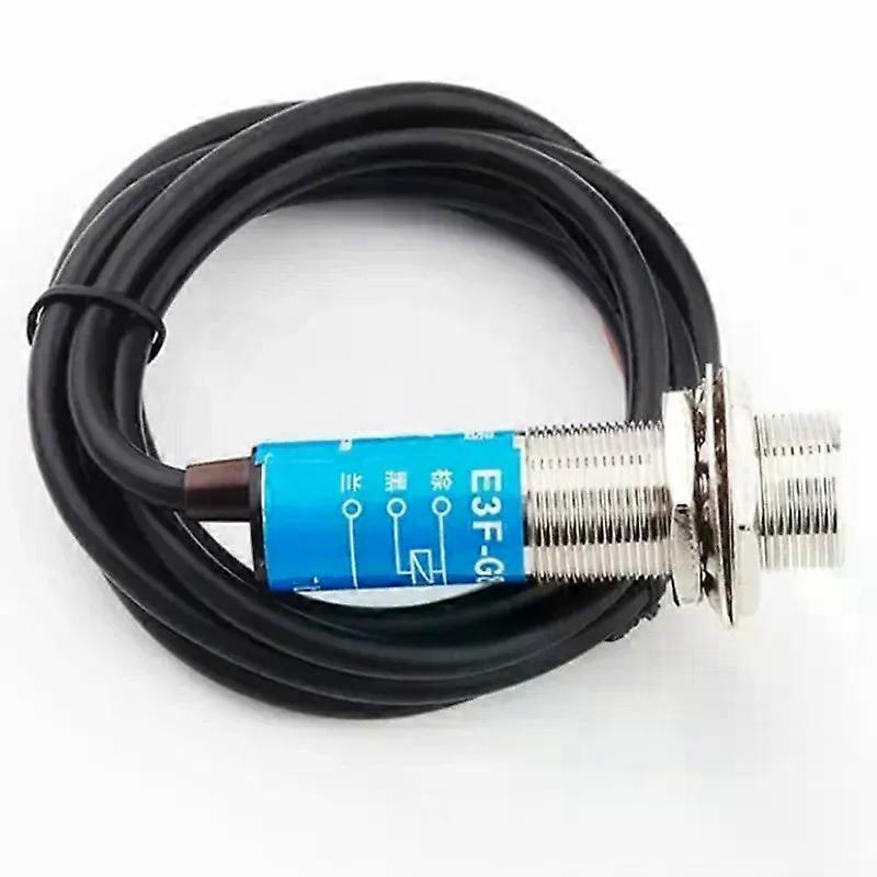 Accurate M18 Inductive Photoelectric Switch E3F E3F-G80-C1 Proximity Diffuse Sensor NPN Normally Open