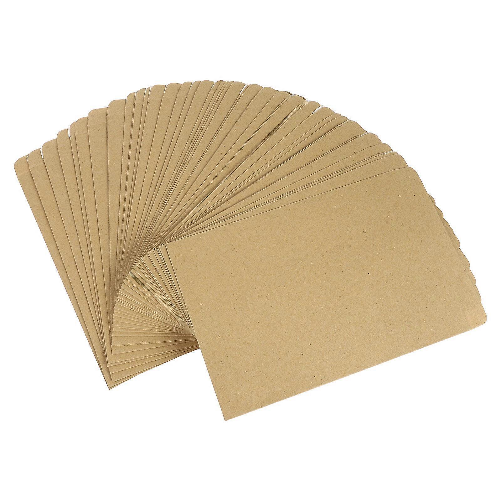 Business Envelopes Kraft Paper Envelopes Corporate Events Khaki 23.50X16.50X0.10CM Mailing Envelopes 50Pcs