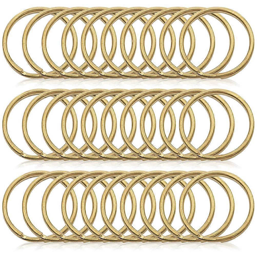 200pcs Durable Split Key Rings for Keys Organization, DIY Crafts & Home/Office Use