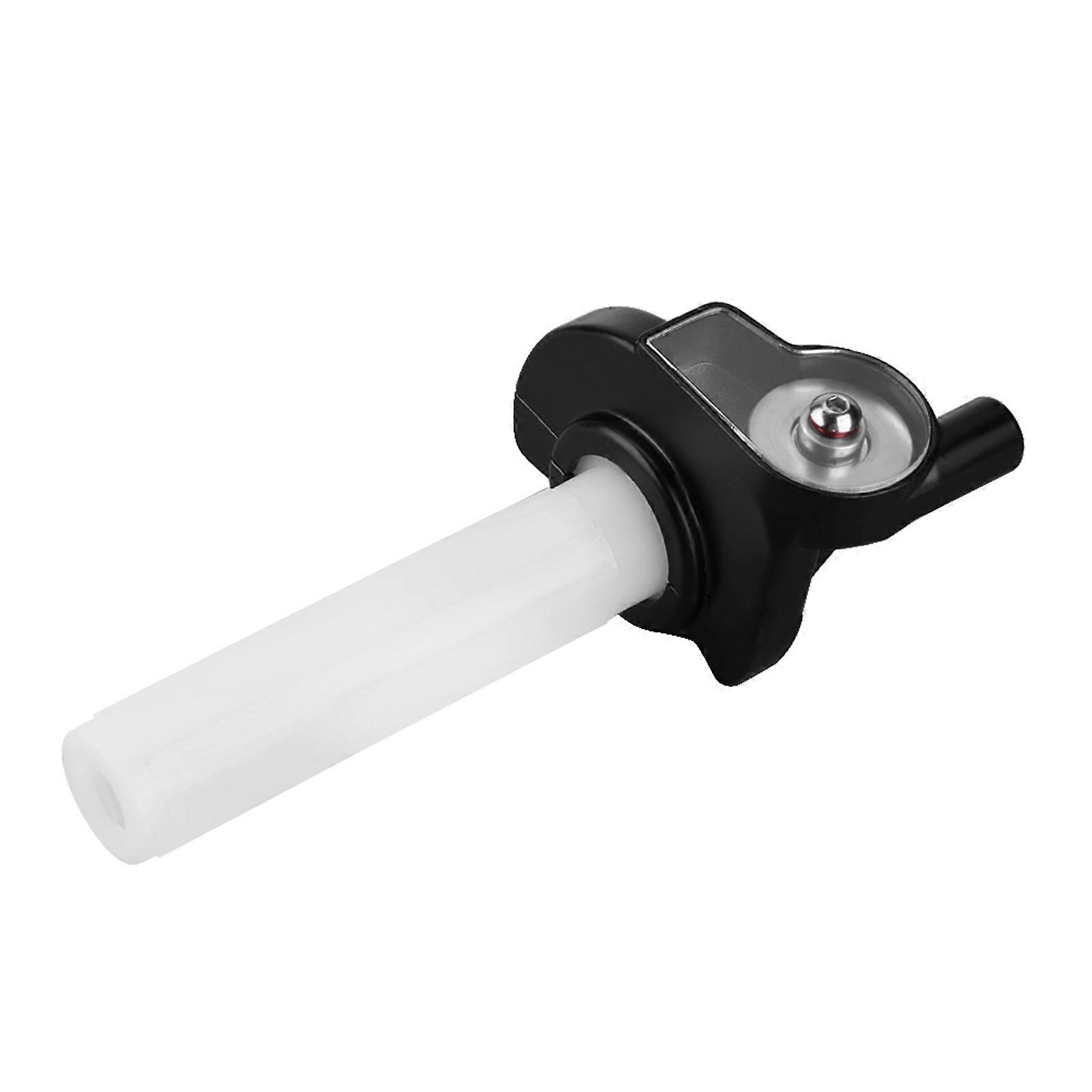 22mm Motorcycle Visual Throttle Grips Twist Gas Throttle Handle for Dirt Bike White Roller