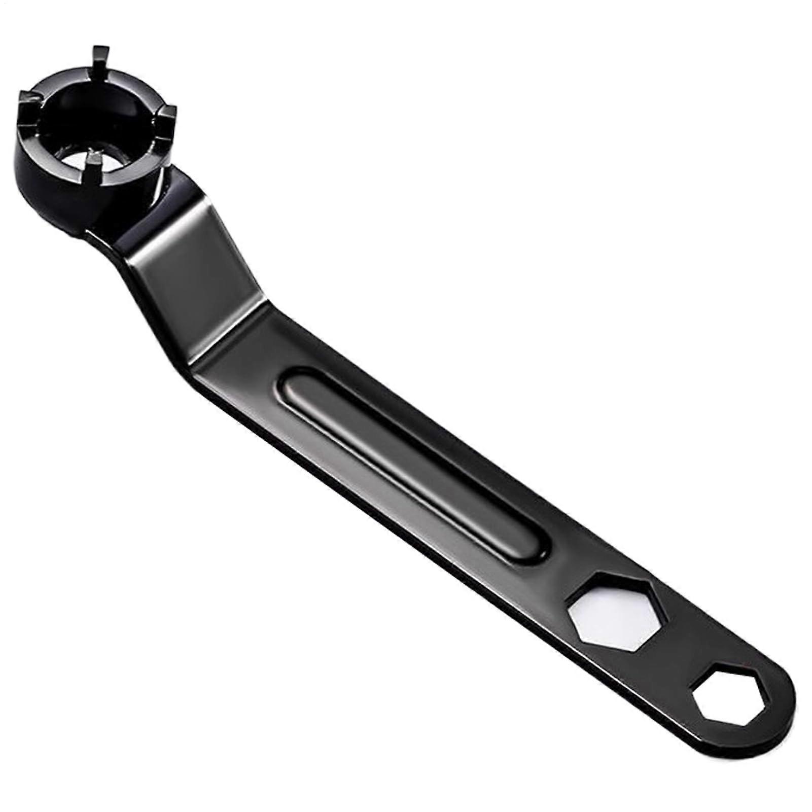 Grinding machine wrench tool Key tool Ergonomic grip fourclaw antislip for construction, pipe installation, metalwork, electrical work