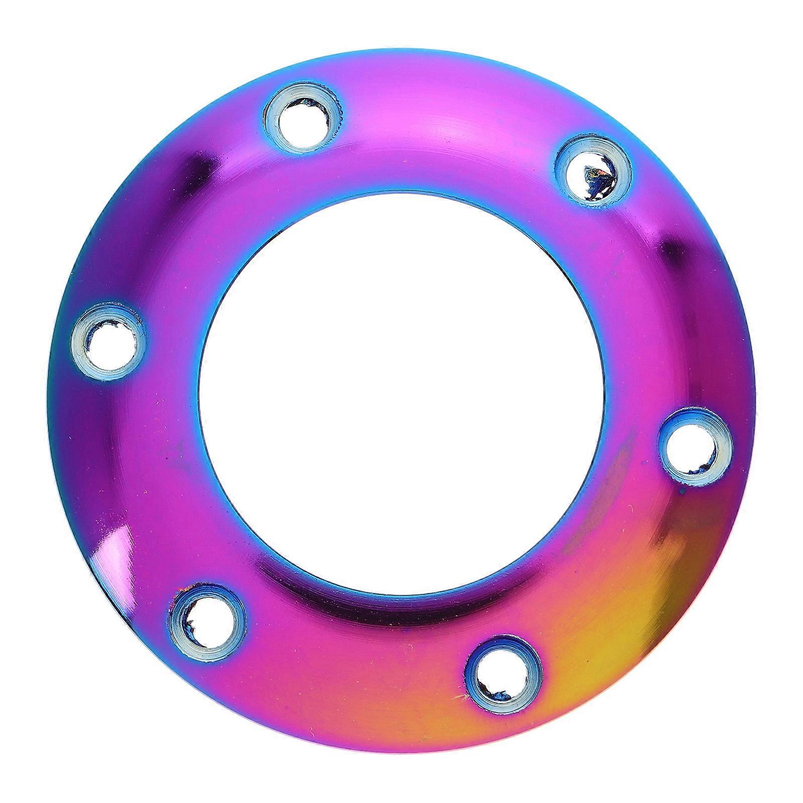 Stylish Appearance Colorful Horn Button Cover For Car Strong Compatibility With Most Car Brands 1Pcs