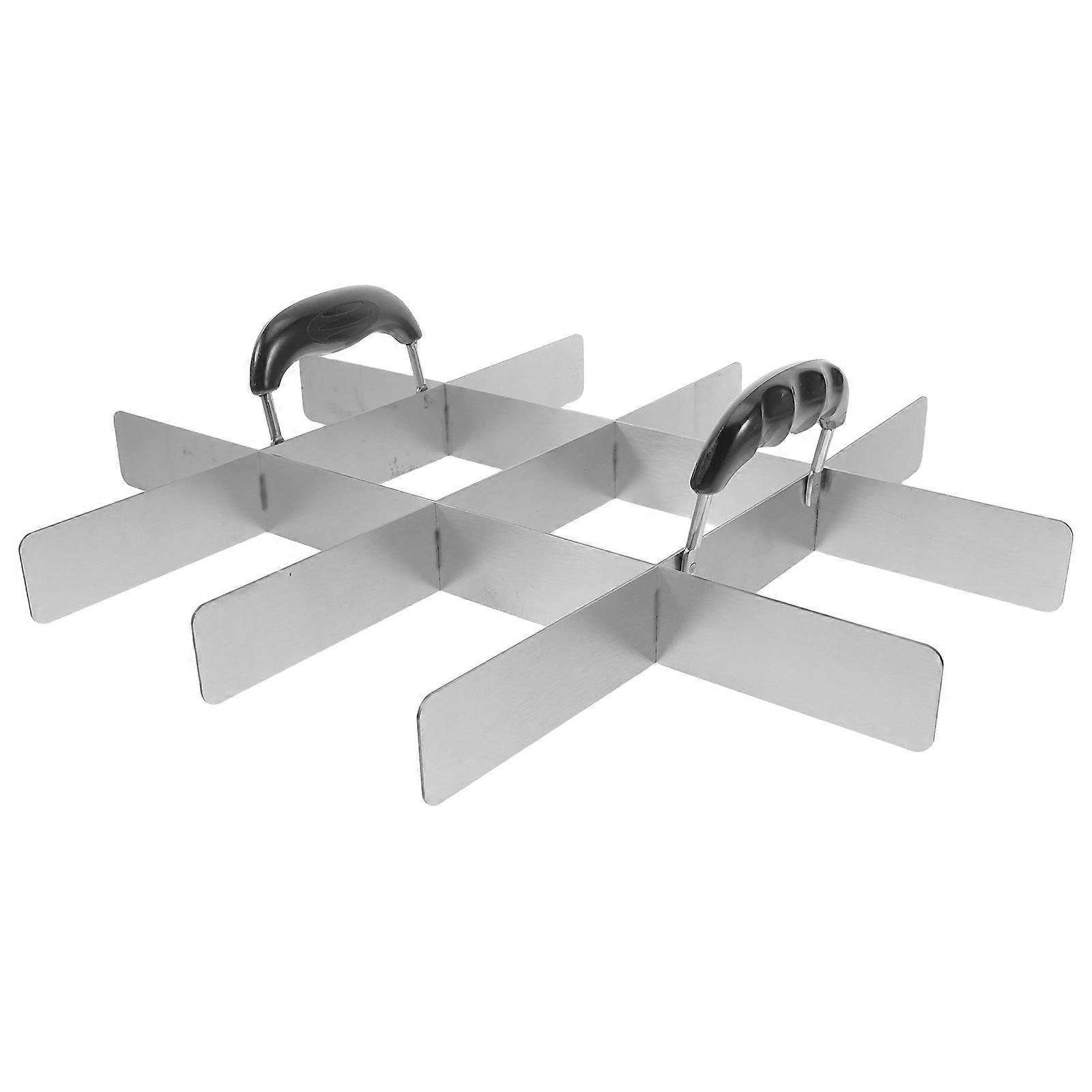 Here's a polished and professional product description for your **Stainless Steel Cake Divider With Handle – Section Cake Cutting Tool for Tiramisu,