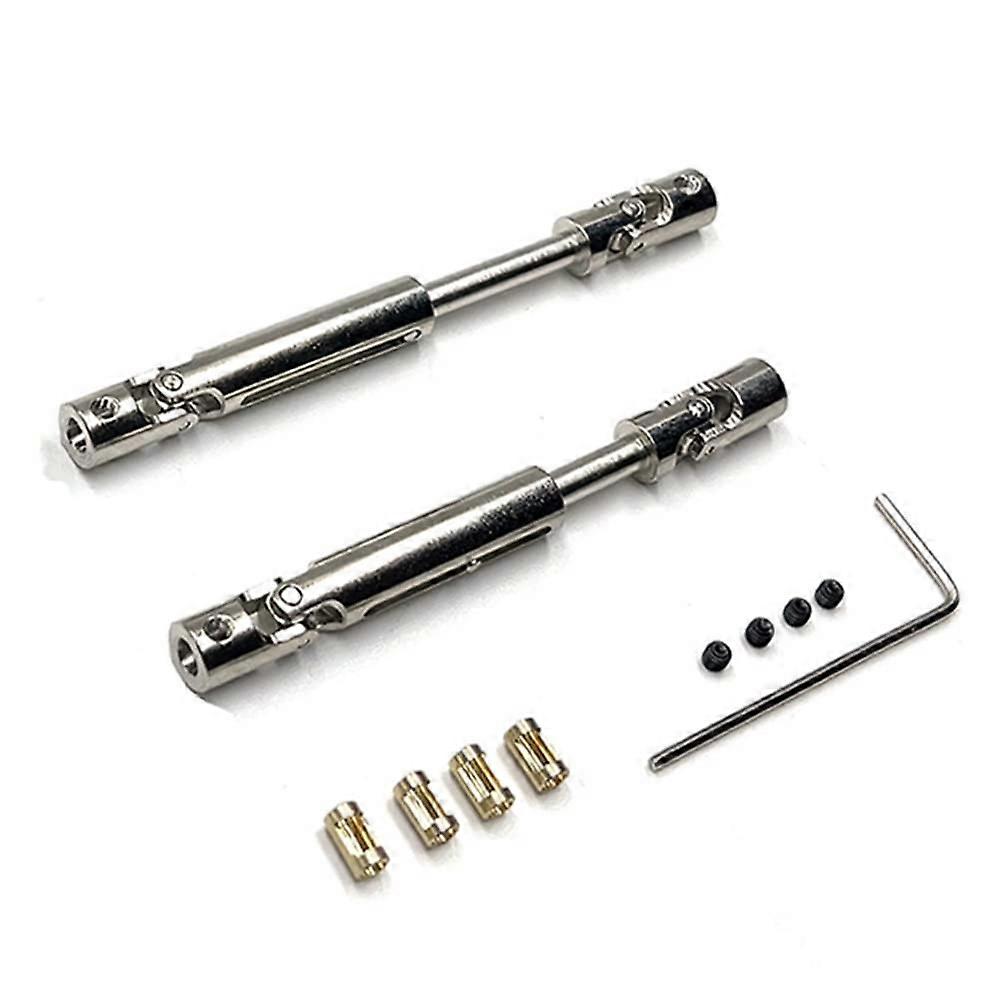 MN78 CVD Drive Shaft Made of Metal with 3mm to 4mm Hub for MN78 MN78 MN 78 1/12 RC Car Upgrade Parts Ref: 1167