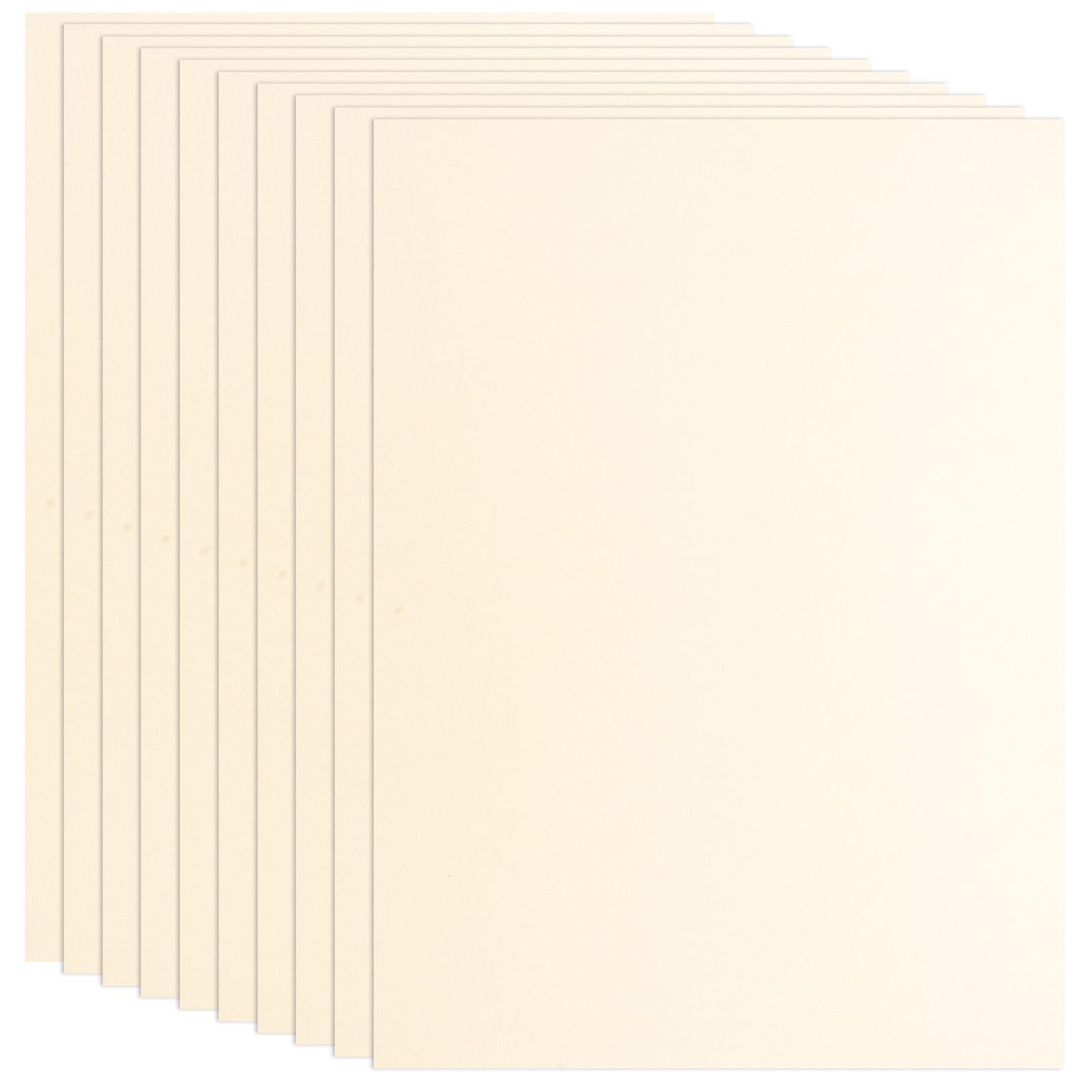 10pcs Honor Certificate Inner Paper No Character Blank Paper Blank Diploma Paper for School Use