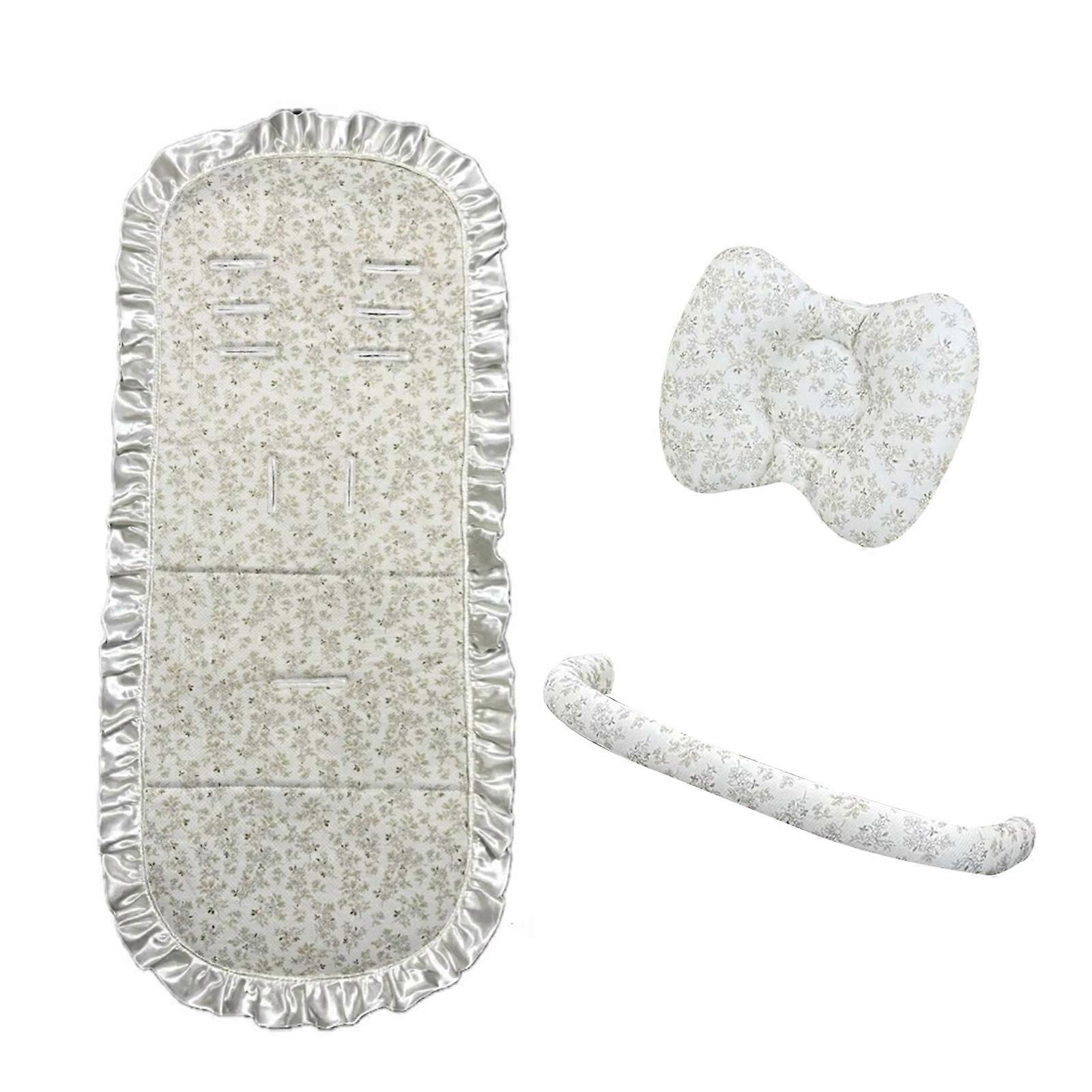 Breathable Cooling Mat Cushion for Baby Strollers Universal Soft Safe Machine Washable Portable Foldable Design Multicolor