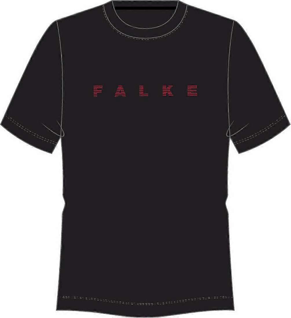 Falke Training Logo T-Shirt - Black