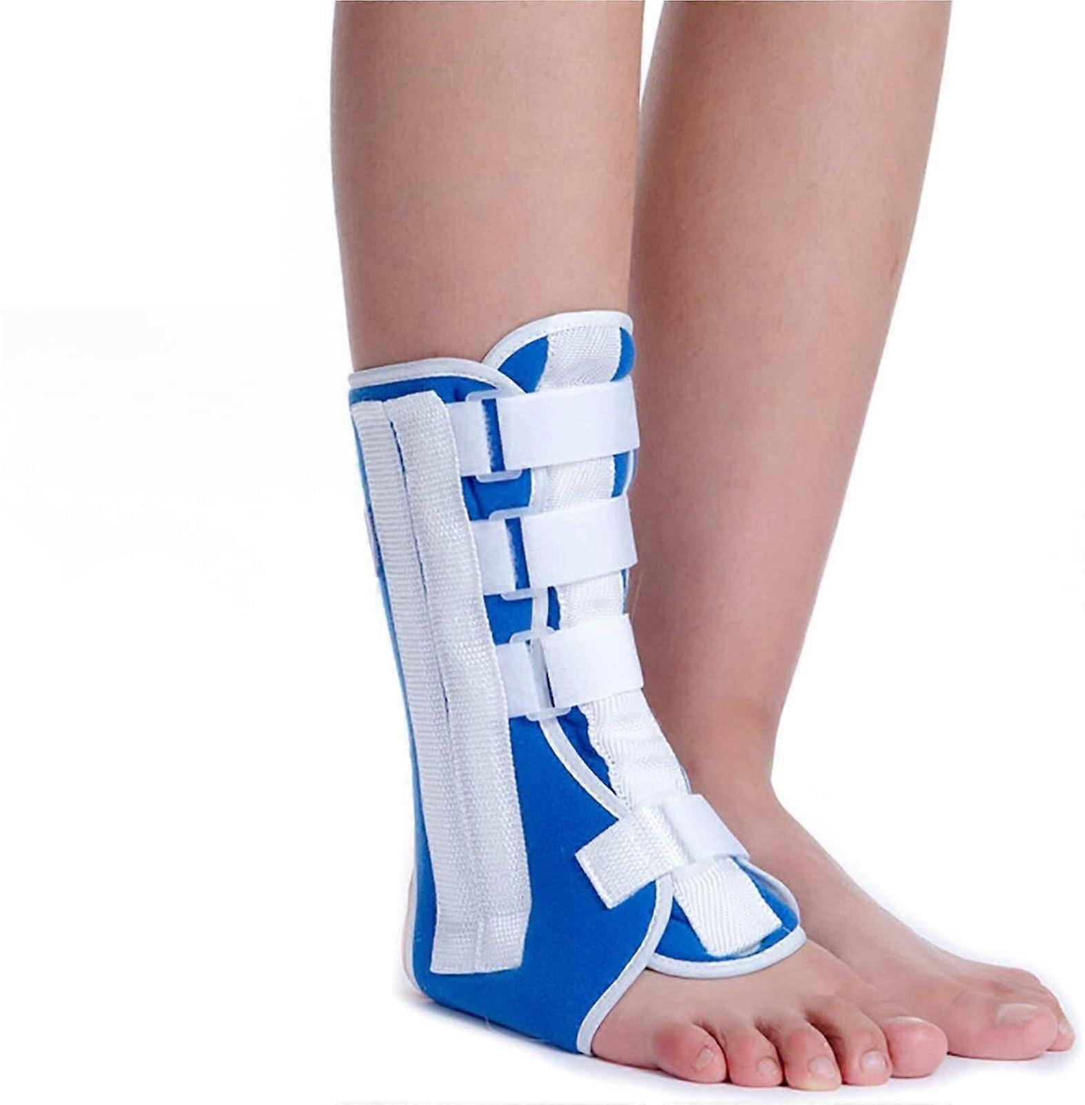 Rigid Ankle Stabilizer for Protection and Sprain Support, Adjustable Foot Stabilizer