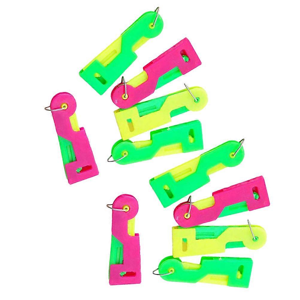 Needle Threading Machine Creative Plastic Thread guide Device Sewing Machine Accessory Daily Use 6.8x2x0.5cm Automatically Thread Guide 24Pack