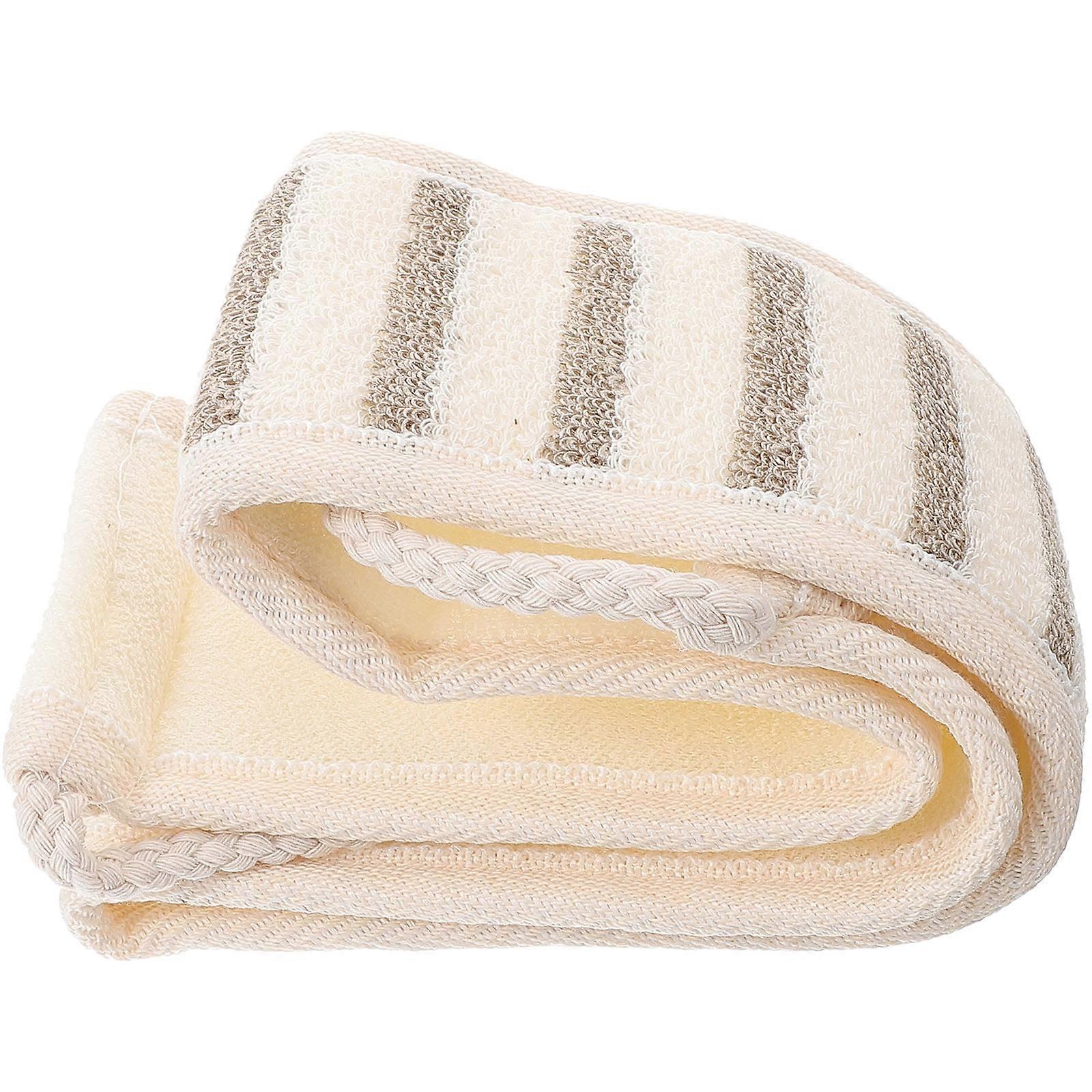 Back Exfoliating Scrubber Towel, Skin Friendly Long Bath Cloth for Gentle Cleansing, Lightweight Reusable for Smooth Skin After Shower