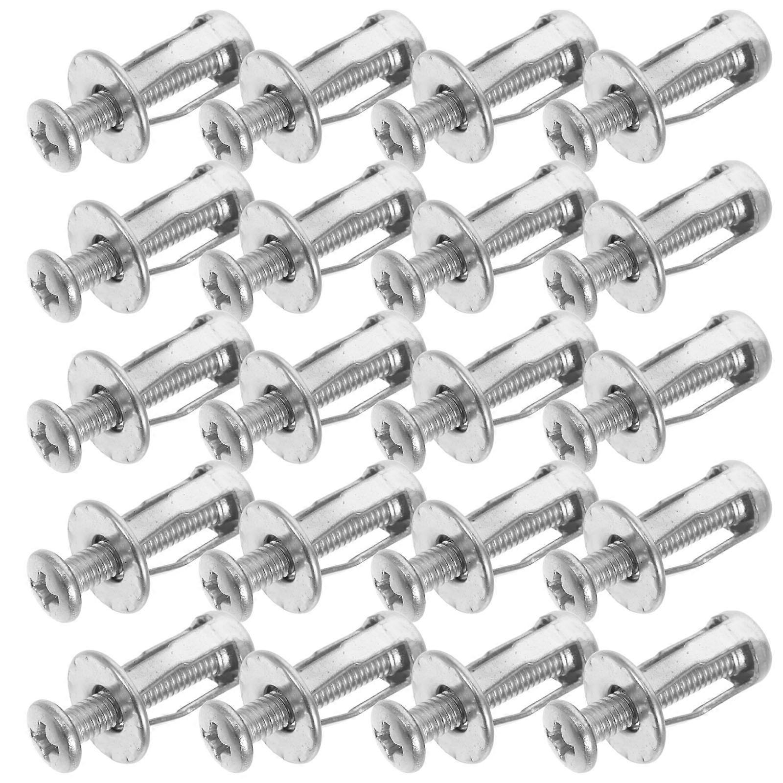 20pcs Heavy Duty Expansion Bolts for Hollow Doors & Plasterboard – Rustproof Wall Anchors for Secure Fixings Across Various Door Types