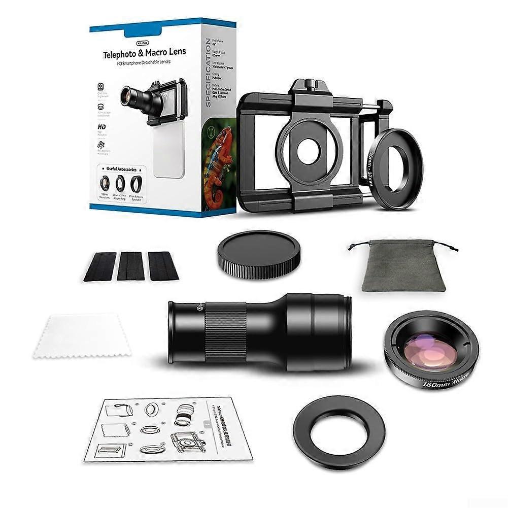 High-Performance Telephoto Lens For Long-Range Dynamic Subjects At A Distance With 6x Optical Zoom