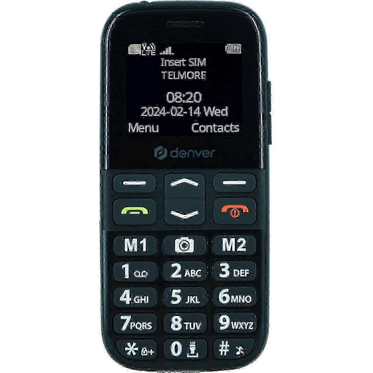   4G Big Button elderly phone with SOS/alarm button and large clear buttons hwy