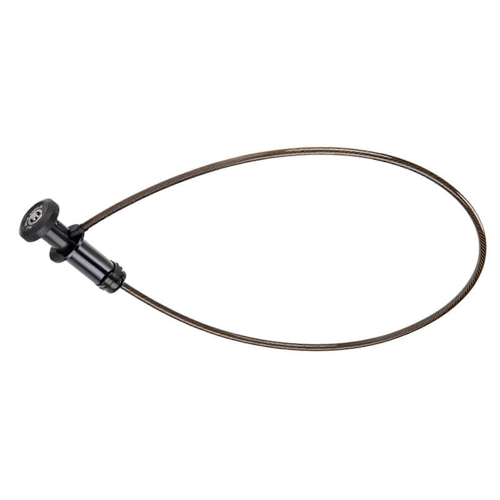 Cycle lock with key, scooter lock, antitheft security chain for scooters and motorcycles, black.