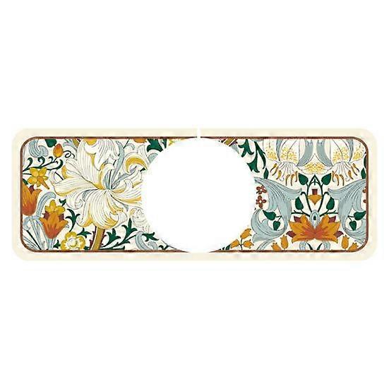 Faucet Drying Mat Reusable Household Supplies Easy to Install Flower Pattern Sink Splash Guard Durable Water Absorption Long Lasting
