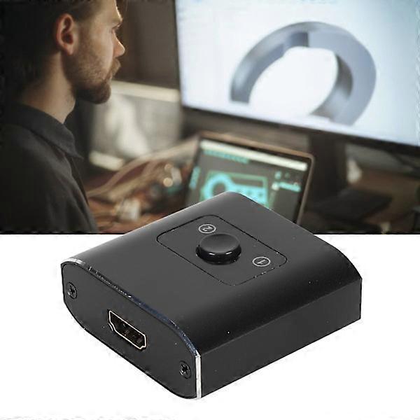 HD Multimedia Interface Switcher 1 in 2 Out Bidirectional Switching 4K HD Multimedia Interface Splitter