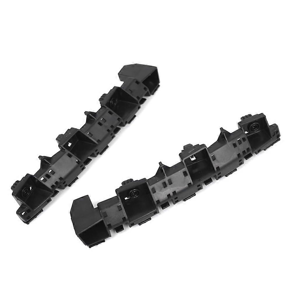 Car Front Bumper Headlight Holder Bracket Retaining Support Mounting 1 Pair For Subaru Impreza 122016 ABS Black