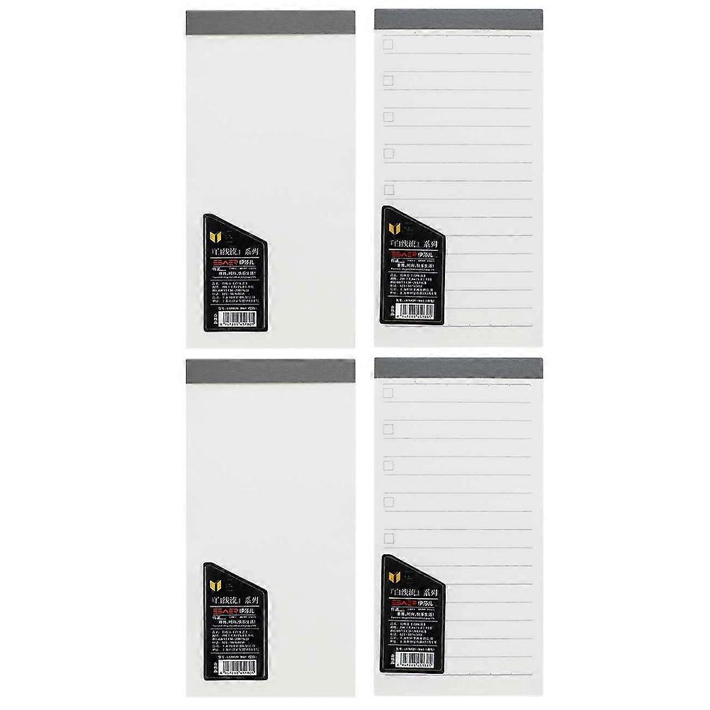 4Pcs Creative Notepads Multi Purpose Mini Note Pads Office Stationery