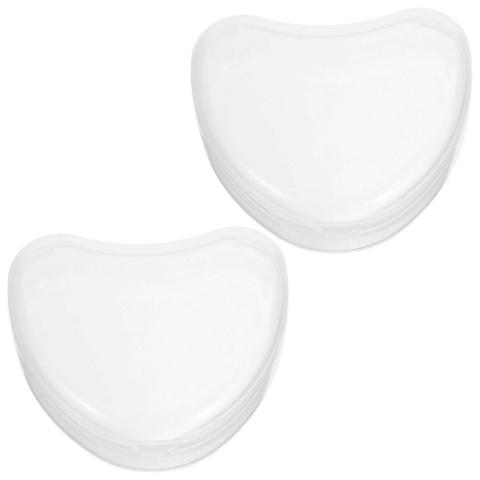 Travel Denture Case with Safety Lock   Portable Retainer Holder for Secure, Breathable Storage   Scratch Resistant Design for Dentures, Retainers,