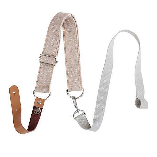 4-string guitar ukulele strap beige shoulder strap