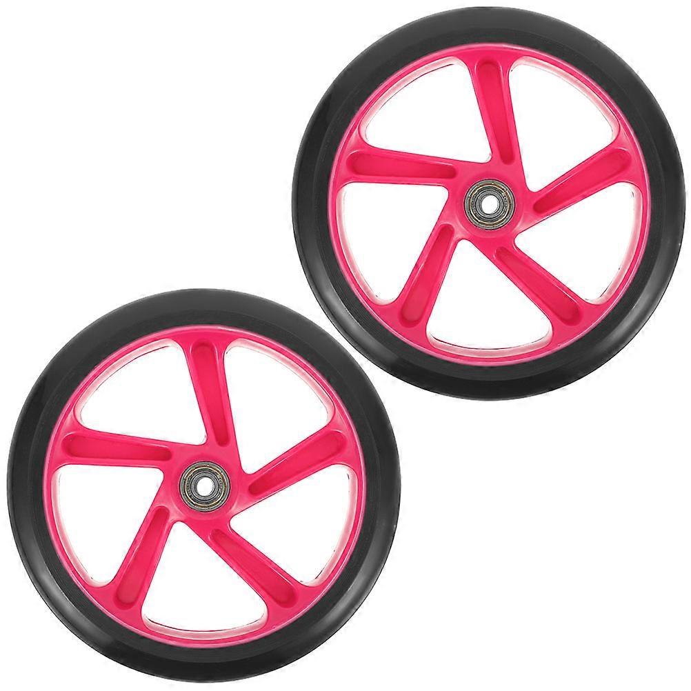 Heavy Duty PU Scooter Wheels Replacement Set Durable, Wear Resistant for Skateboards, Electric Scooters, and Longboards