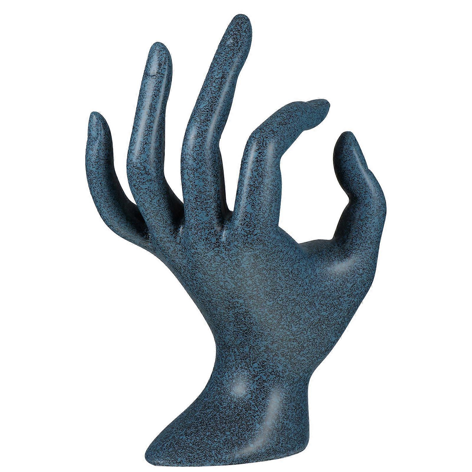 Here's a polished product description for your **Resin Hand Form Jewelry Display Stand**:

 

### **1pc Resin Hand Form Jewelry Display Stand –